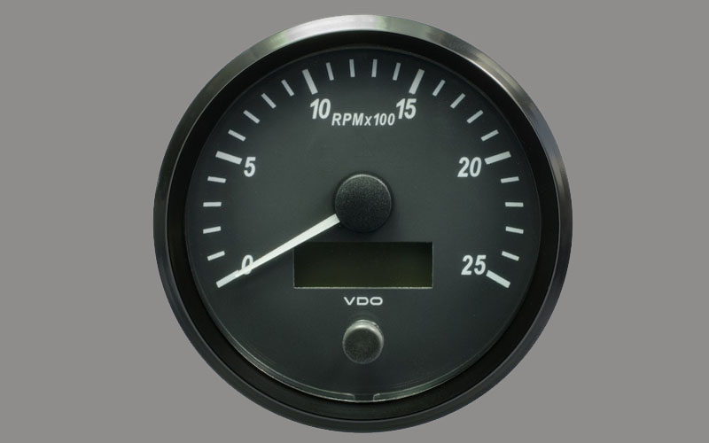 SingleViu Tachometer 2.500 RPM